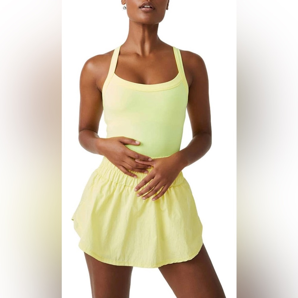 One piece skort romper